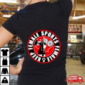 Keep Female Sports Female Logo Tshirt