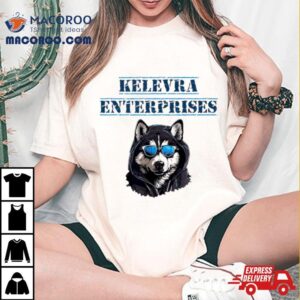 Kelevra Enterprises Dog With Sunglasses Tshirt