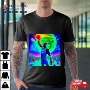 Kevin Garnett Kg Intensity Psychedelic Meme Minnesota Timberwolves Tshirt