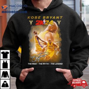 Kobe Bryant K The Man The Myth The Legend Signature Tshirt