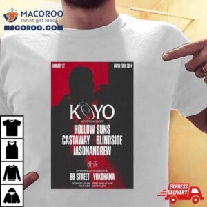 Koyo Appearing Live In Concert At Bb Street Yokohama January Japan Tour Tshirt