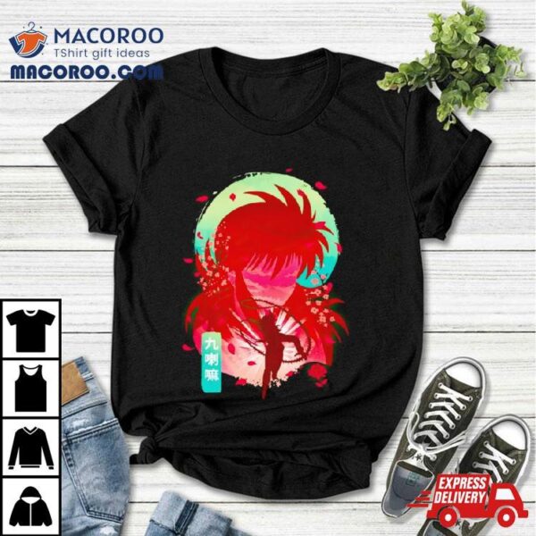 Kurama Rose Whirlwind Yu Yu Hakusho Shirt