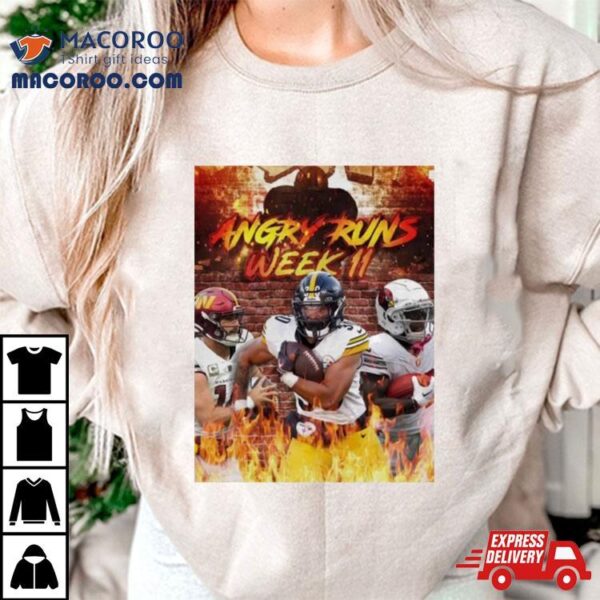 Kyle Brandt Angry Runs Week 11 T Shirt