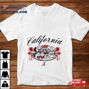 Lank California Alabama Football Tshirt