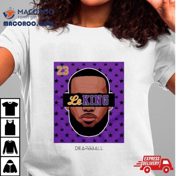 Le King 23 Los Angeles Stars Edition T Shirt