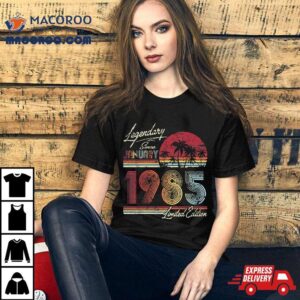 Legendary Since January Th Birthday Gift Years Old Tshirt