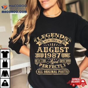 Legends Were Born In August Th Birthday Gifts For Tshirt