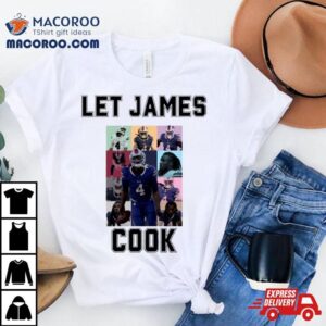 Let James Cook Buffalo Bills Eras Tour Shirt