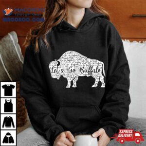 Lets Go Buffalo New York Sports Fan Tshirt