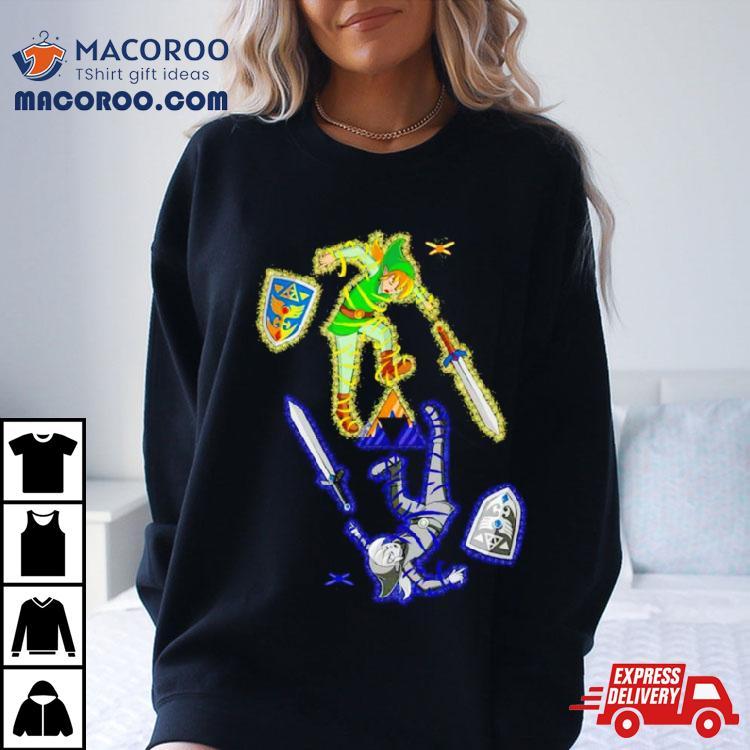 Link And Dark Link Link Doppelganger Shirt Link And Dark Link Link Doppelganger Shirt