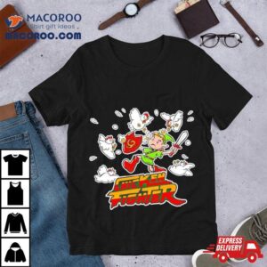 Link Vs The Cuccos Chicken Fighter Tshirt