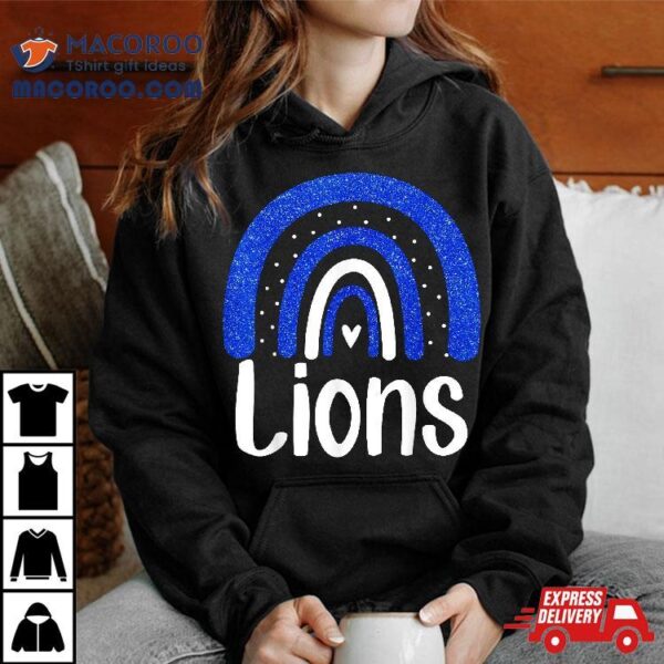 Lions School Sports Fan Team Spirit Shirt