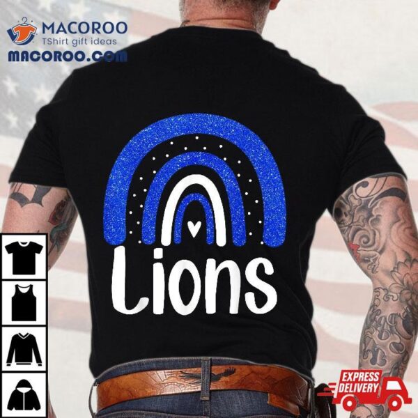 Lions School Sports Fan Team Spirit Shirt