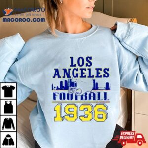 Los Angeles Football Skyline Tshirt