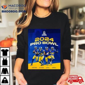 Los Angeles Rams Rams Pro Bowlers Line Up Nfl Pro Bowl Games Tshirt