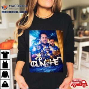 Los Angeles Rams Nfl Are Heading To The Clinched Playoffs T Shirt