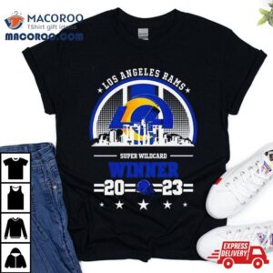 Los Angeles Rams Super Wild Card Winner Nfl Playoff Season Tshirt