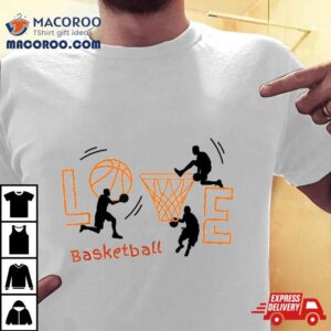 Love Basketball Player Valentine’s Day For Girls Boys Shirt