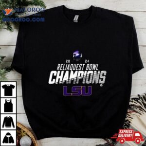 Lsu Tigers Reliaquest Bowl Champions Tshirt