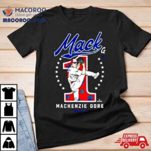 Mackenzie Gore Mack G Washington Nationals Tshirt