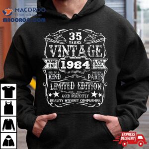 Made In Years Old Vintage Th Birthday Gif Tshirt