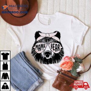 Mama Bear Face Sunglasses Mother Mother S Day Gif Tshirt