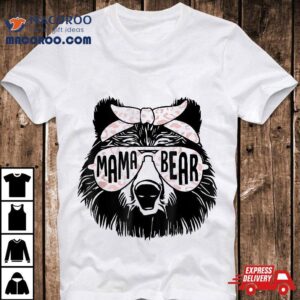 Mama Bear Face Sunglasses Mother Mother S Day Gif Tshirt