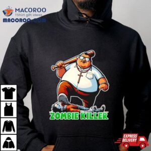 Man Cross Zombie Killer Cool Shirt