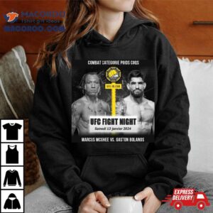 Marcus Mcghee Vs Gaston Bolanos Ufc Jan Tshirt