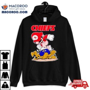 Mario Chiefs Stomps On Baltimore Ravens Football Tshirt