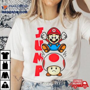 Mario Jumping On Toad Tshirt
