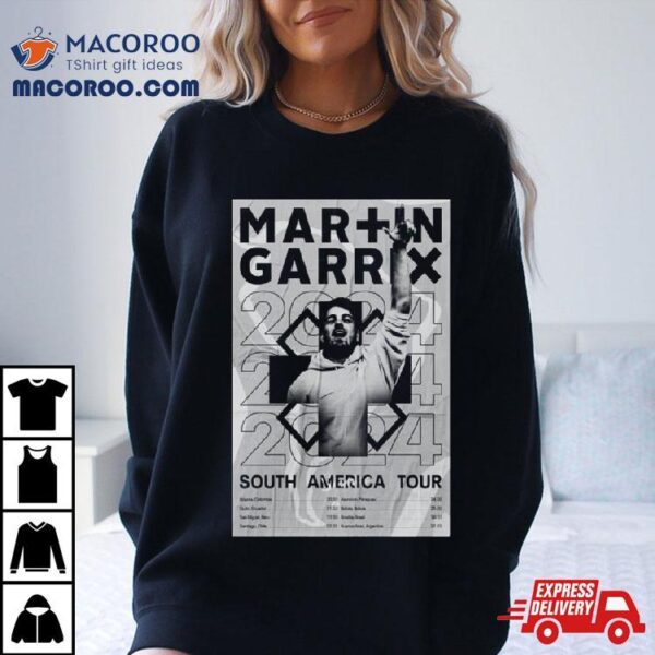 Martin Garrix South America 2024 Tour T Shirt