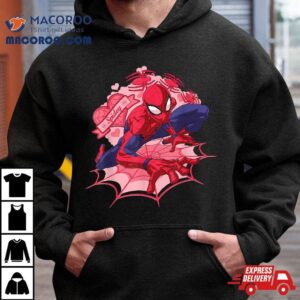 Marvel Spider-man Hearts Valentine’s Day Shirt