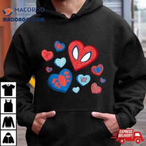 Marvel Spider-man Spidey Hearts Valentine’s Day Shirt