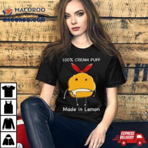 Mashle Anime Made In Lemon Irvine Cream Tshirt