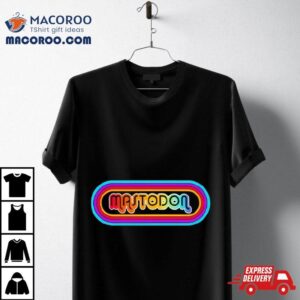 Mastodon S Rainbow Logo Tshirt