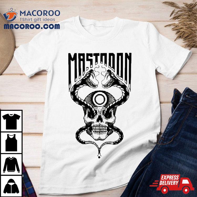 Mastodon Skull Snake T Shirt Mastodon Skull Snake T Shirt