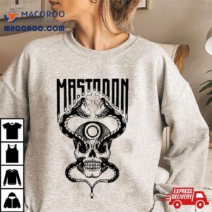 Mastodon Skull Snake T Shirt