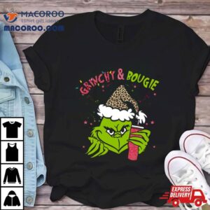 Mean Green Guy Christmas Stanley Tumbler Grinchy Amp Bougie Tshirt