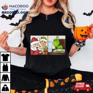 Meme Internet Christmas Griiinc Screaming Grinch Tshirt