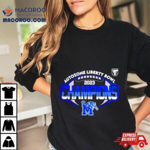 Memphis Football Autozone Liberty Bowl Champions Tshirt