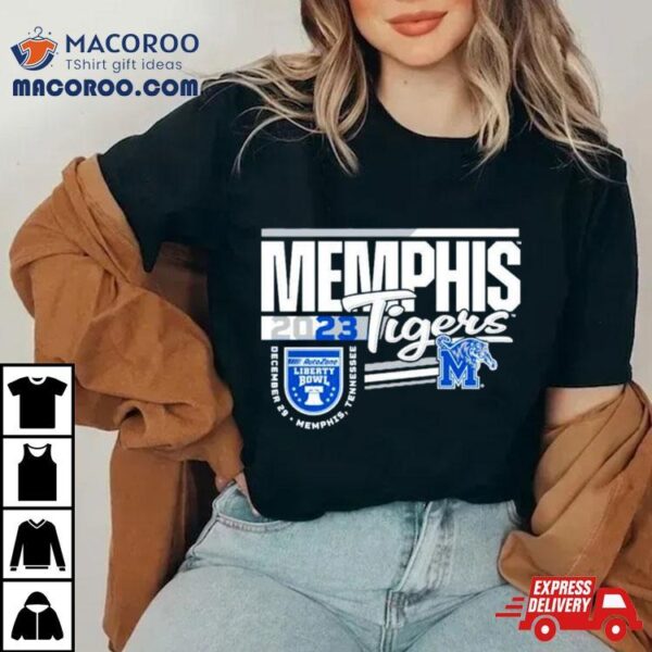 Memphis Tigers 2023 Autozone Liberty Bowl Shirt