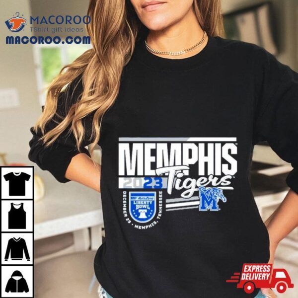 Memphis Tigers 2023 Autozone Liberty Bowl Shirt