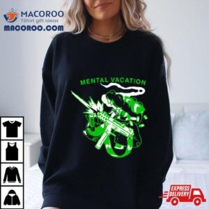 Mental Vacation Blazed Croc Tshirt