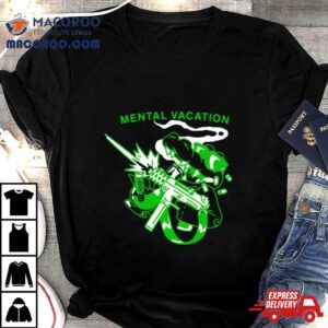 Mental Vacation Blazed Croc Tshirt