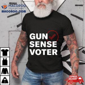 Mia Tretta Gun Sense Voter Tshirt