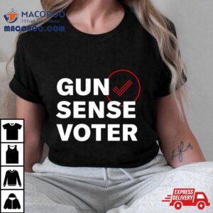 Mia Tretta Gun Sense Voter Tshirt