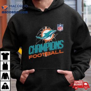 Miami Dolphins Nfl Champions Football Logo Tshirt