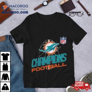 Miami Dolphins Nfl Champions Football Logo Tshirt