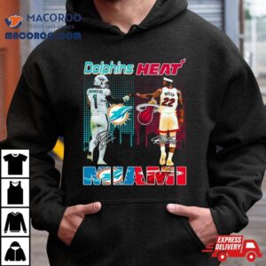 Miami Dolphins Nfl Team Tagovailoa Miami Heat Nba Team Butler Tshirt